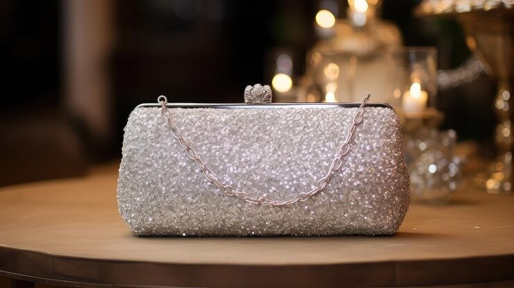 sparkle party purse