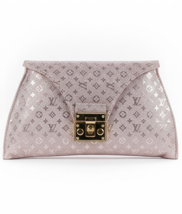 Luxury Monogram Envelope Clutch